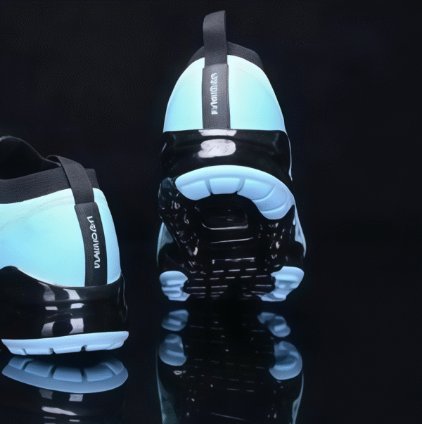 Couple hiking shoes